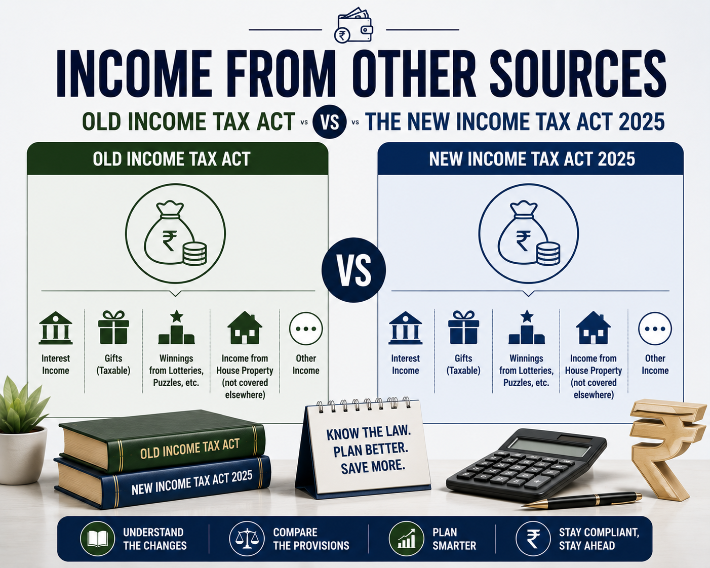 Income From Other Sources: Old Income Tax Act Vs The New Income Tax Act 2025